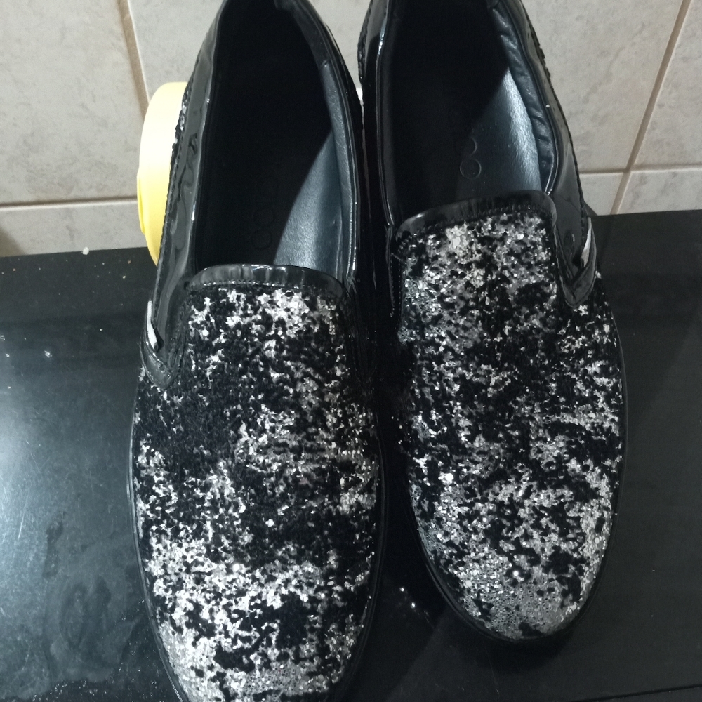 JIMMY CHOO Glitter Sneakers